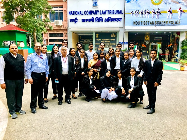 Visit to the National Company Law Tribunal, New Delhi (NCLT) on 8th November 2021
